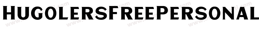 HugolersFreePersonal字体转换