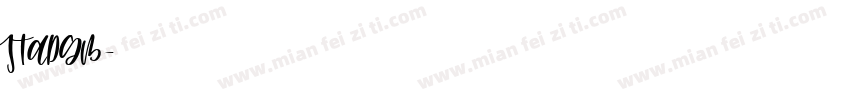 STADGB字体转换
