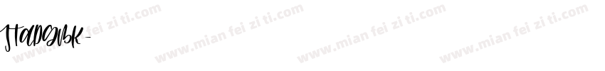 STADGBK字体转换