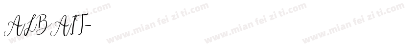 ALBAIT字体转换