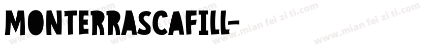 MonterraSCAFill字体转换