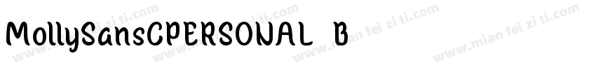 MollySansCPERSONAL-B字体转换