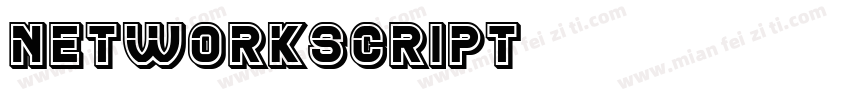 NetworkScript字体转换