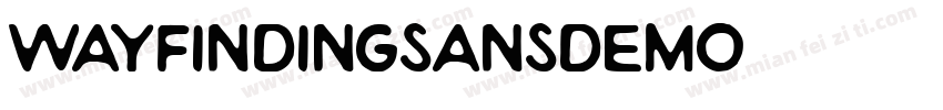 Wayfindingsansdemo字体转换