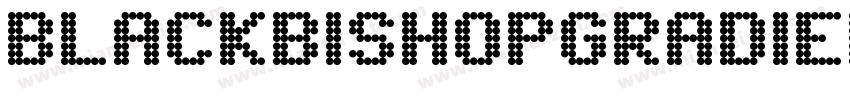 BlackBishopGradientItalic-JY7x字体转换