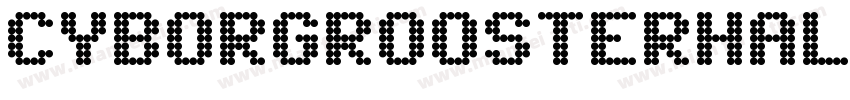 CyborgRoosterHalftone-AV7x字体转换