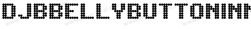 DjbBellybuttonInnieBold-2Y7X字体转换