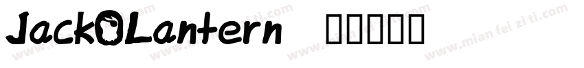 JackOLantern字体转换