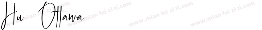 Hu_Ottawa字体转换