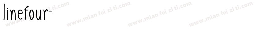 linefour字体转换
