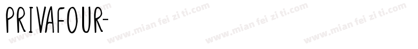 PRIVAFOUR字体转换