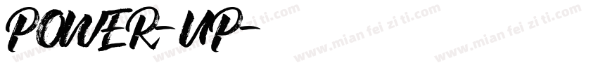 Power-Up字体转换
