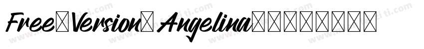 Free-Version-Angelina-2字体转换