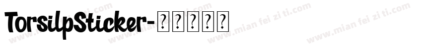 TorsilpSticker字体转换
