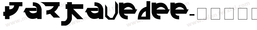 ParkAveDEE字体转换