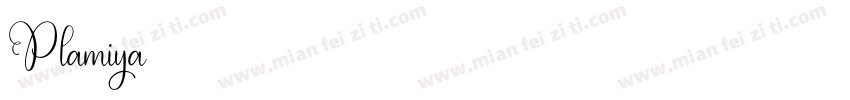 Plamiya字体转换