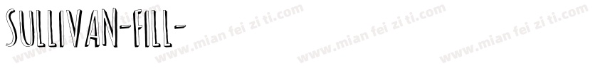 Sullivan-Fill字体转换
