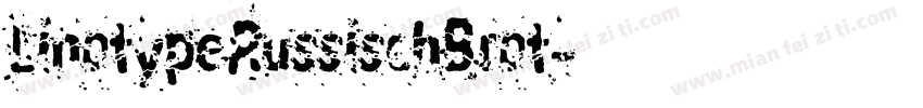 LinotypeRussischBrot字体转换