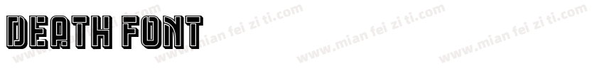 DEATH_FONT字体转换