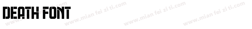 DEATH_FONT字体转换