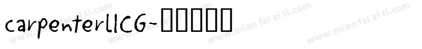 carpenterlICG字体转换