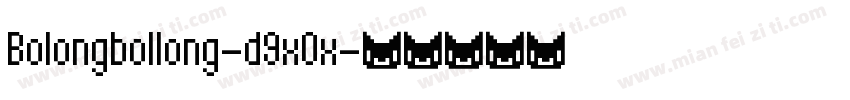 Bolongbollong-d9xOx字体转换