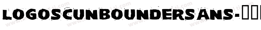 LOGOSCUNBOUNDERSANS字体转换