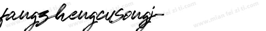 fangzhengcusongj字体转换