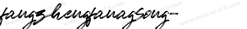 fangzhengfanagsong字体转换