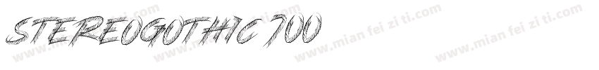 StereoGothic-700字体转换