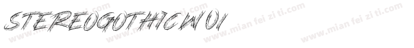 StereoGothicW01字体转换