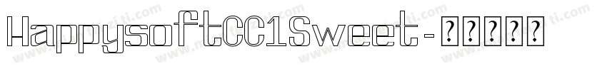 HappysoftCC1Sweet字体转换 HappysoftCC1Sweet字体转换