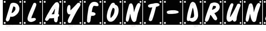 PlayFont-DrunkGB字体转换