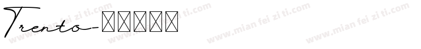Trento字体转换
