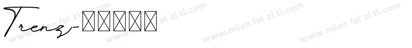 Trenz字体转换