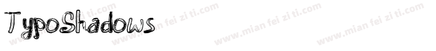 TypoShadows字体转换
