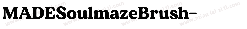 MADESoulmazeBrush字体转换