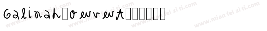 Galinah-owvwA字体转换