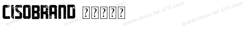 CISOBrand字体转换
