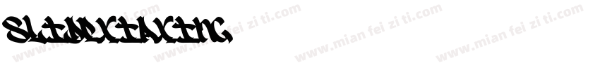 slidexiaxing字体转换