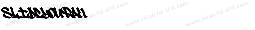 slideyouran字体转换