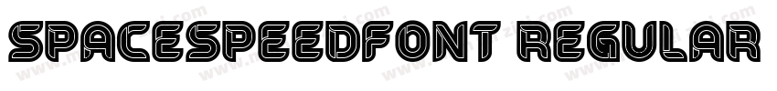 SpaceSpeedFont-Regular字体转换