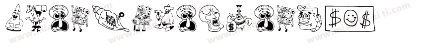 SpongeBobFont字体转换