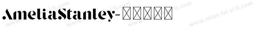 AmeliaStanley字体转换