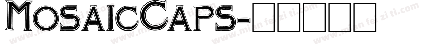 MosaicCaps字体转换