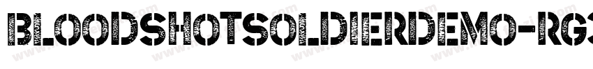 BloodshotSoldierDemo-rg3rA字体转换