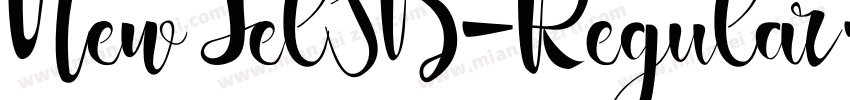 NewTelSB-Regular字体转换