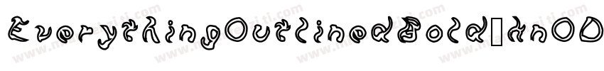 EverythingOutlinedBold-KnOD字体转换