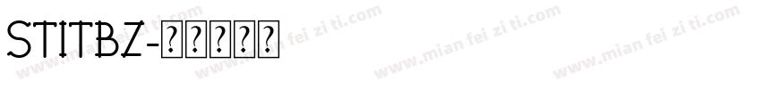 STITBZ字体转换