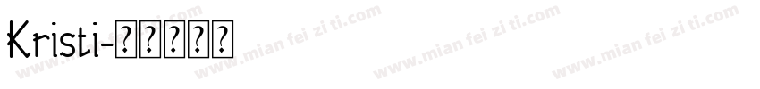 Kristi字体转换